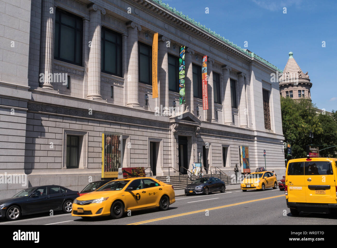 The New York Historical Society Museum & Library, NYC, USA Stock Photo