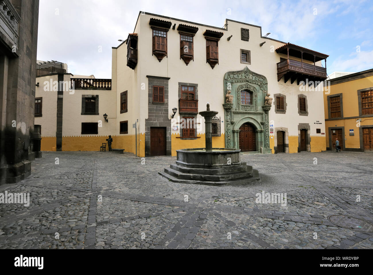 Casa de Colon (Columbus House), 16th century. Las Palmas de Gran Canaria, Canary islands. Spain Stock Photo