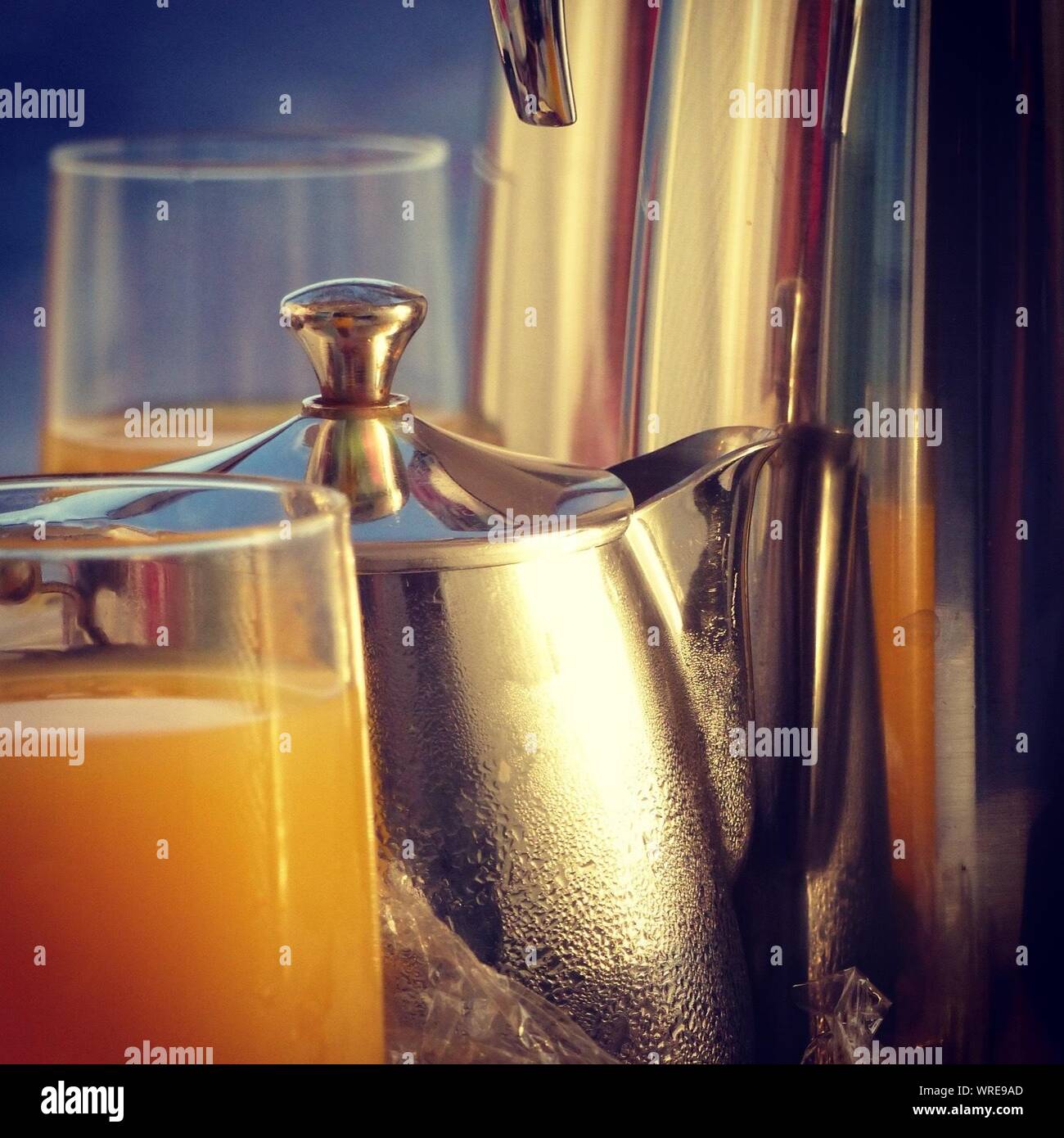 Juice container glass hires stock photography and images Alamy