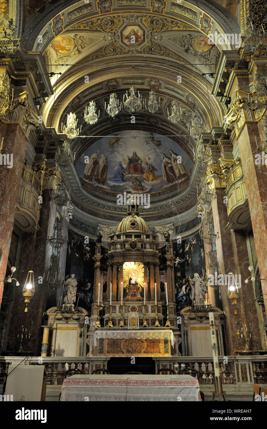italy, rome, trastevere, church of santa maria della scala Stock Photo
