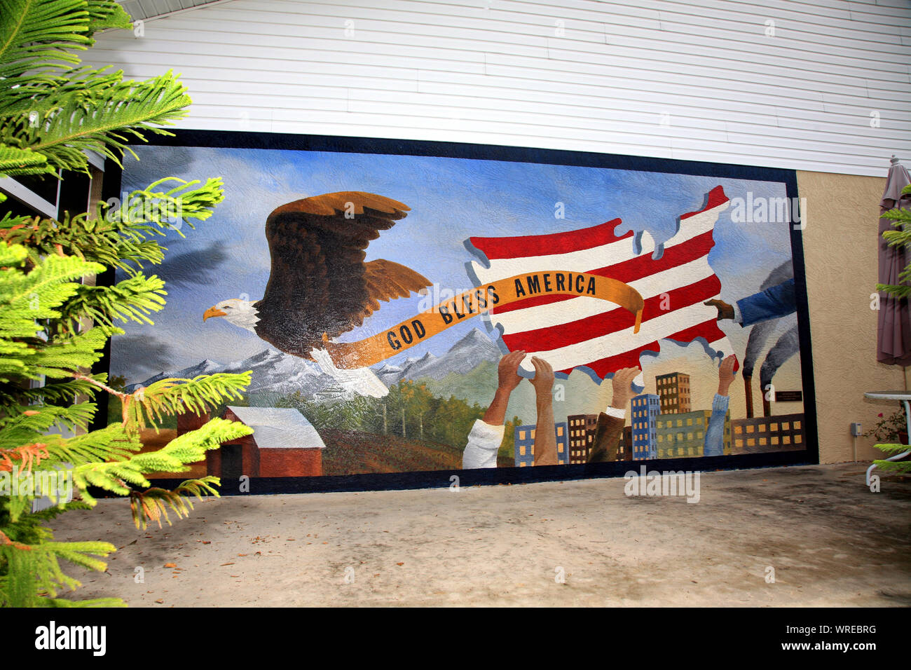 Town of Murals, Lake Placid in Florida,USA Stock Photo Alamy