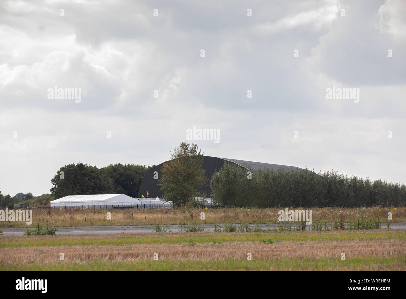 Bovingdon Airfield in Hertfordshire Sept 10, 2019 Stock Photo