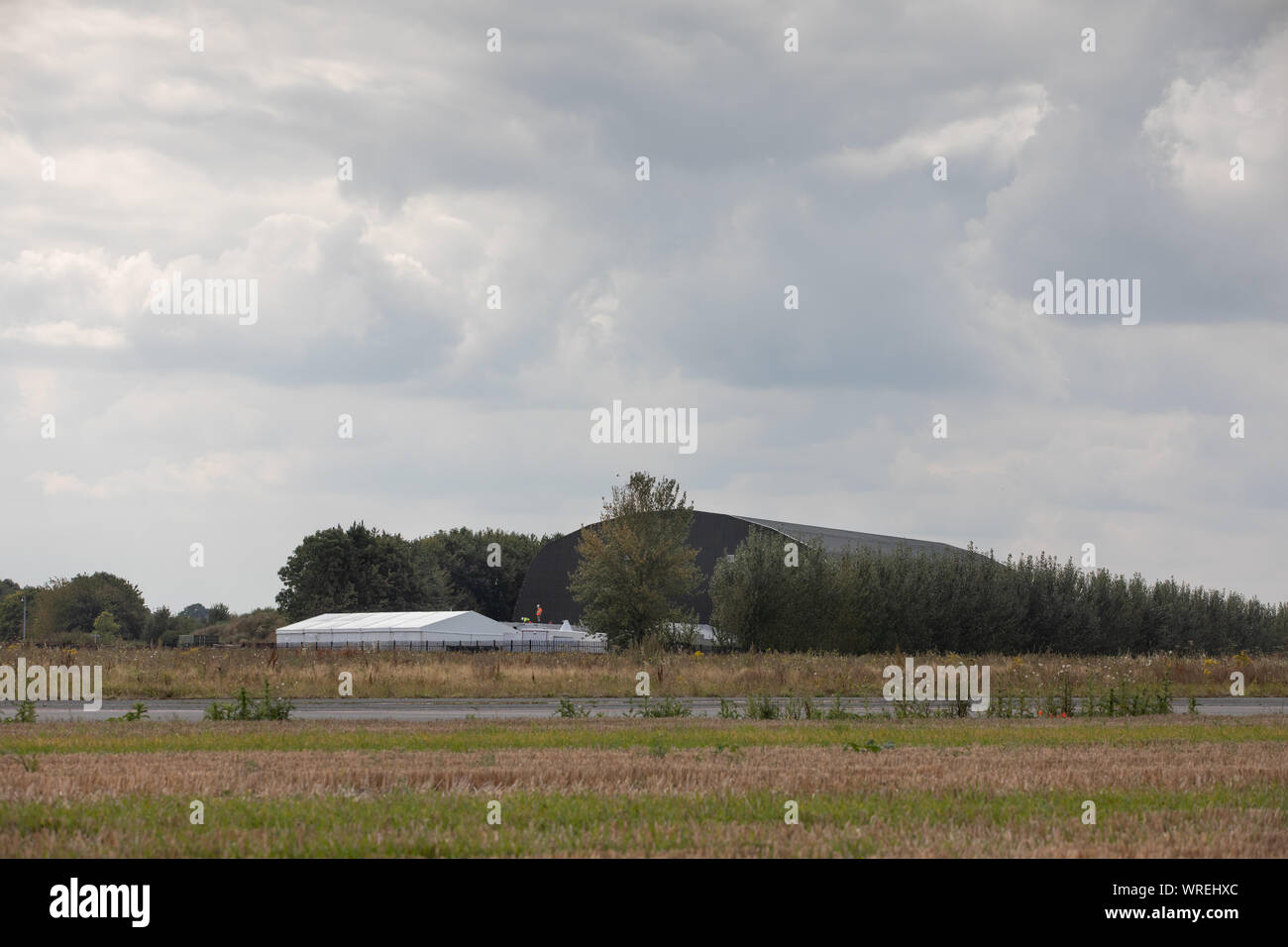 Bovingdon Airfield in Hertfordshire Sept 10, 2019 Stock Photo