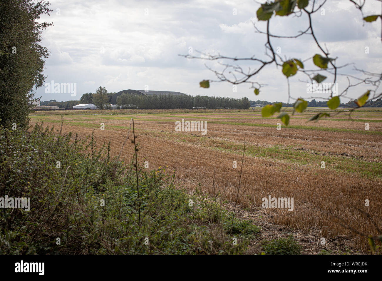 Bovingdon Airfield in Hertfordshire Sept 10, 2019 Stock Photo