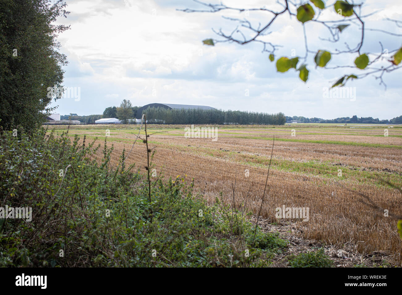 Bovingdon Airfield in Hertfordshire Sept 10, 2019 Stock Photo