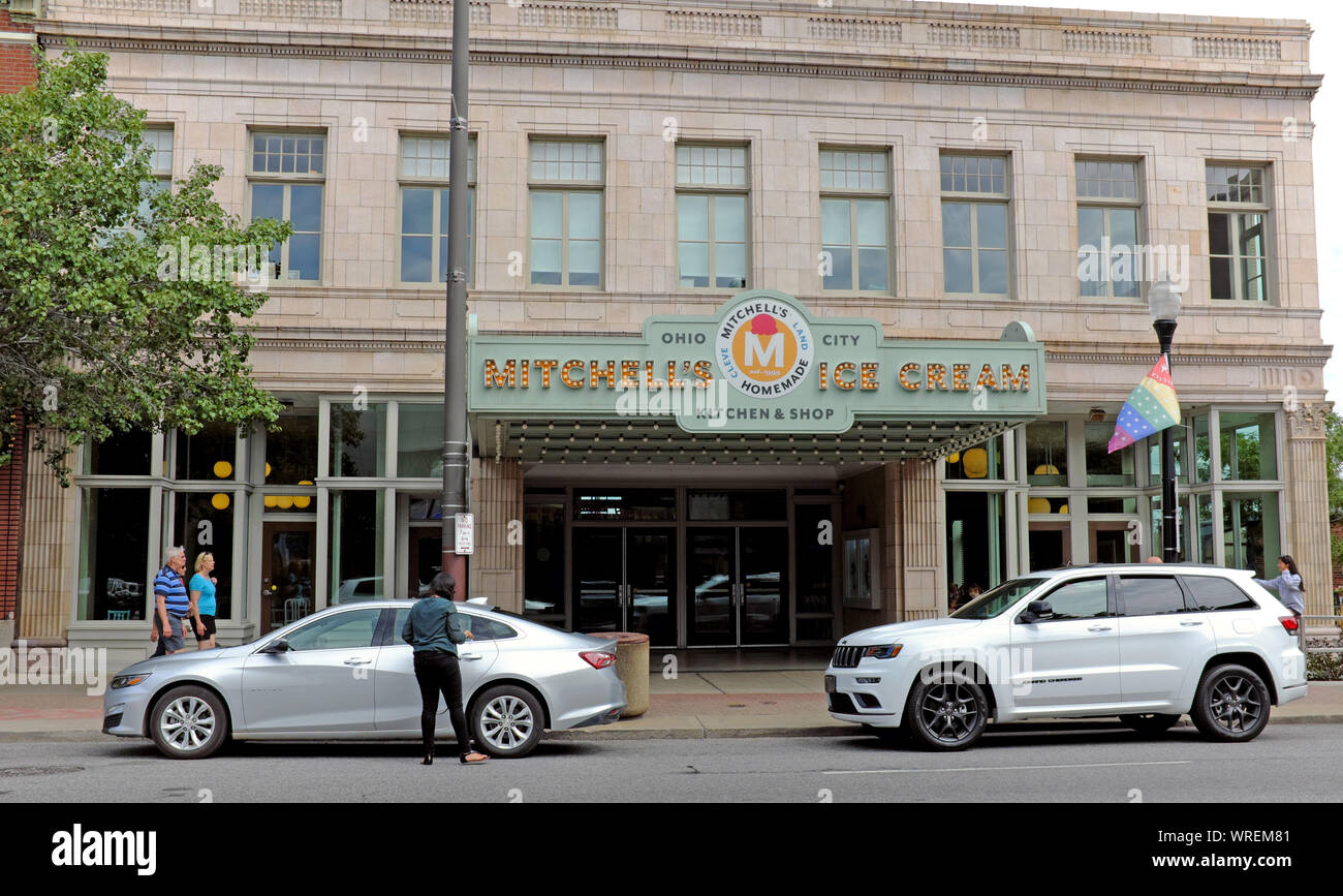 Mitchell's Ice Cream Kitchen and Shop on West 25th Street in the Ohio