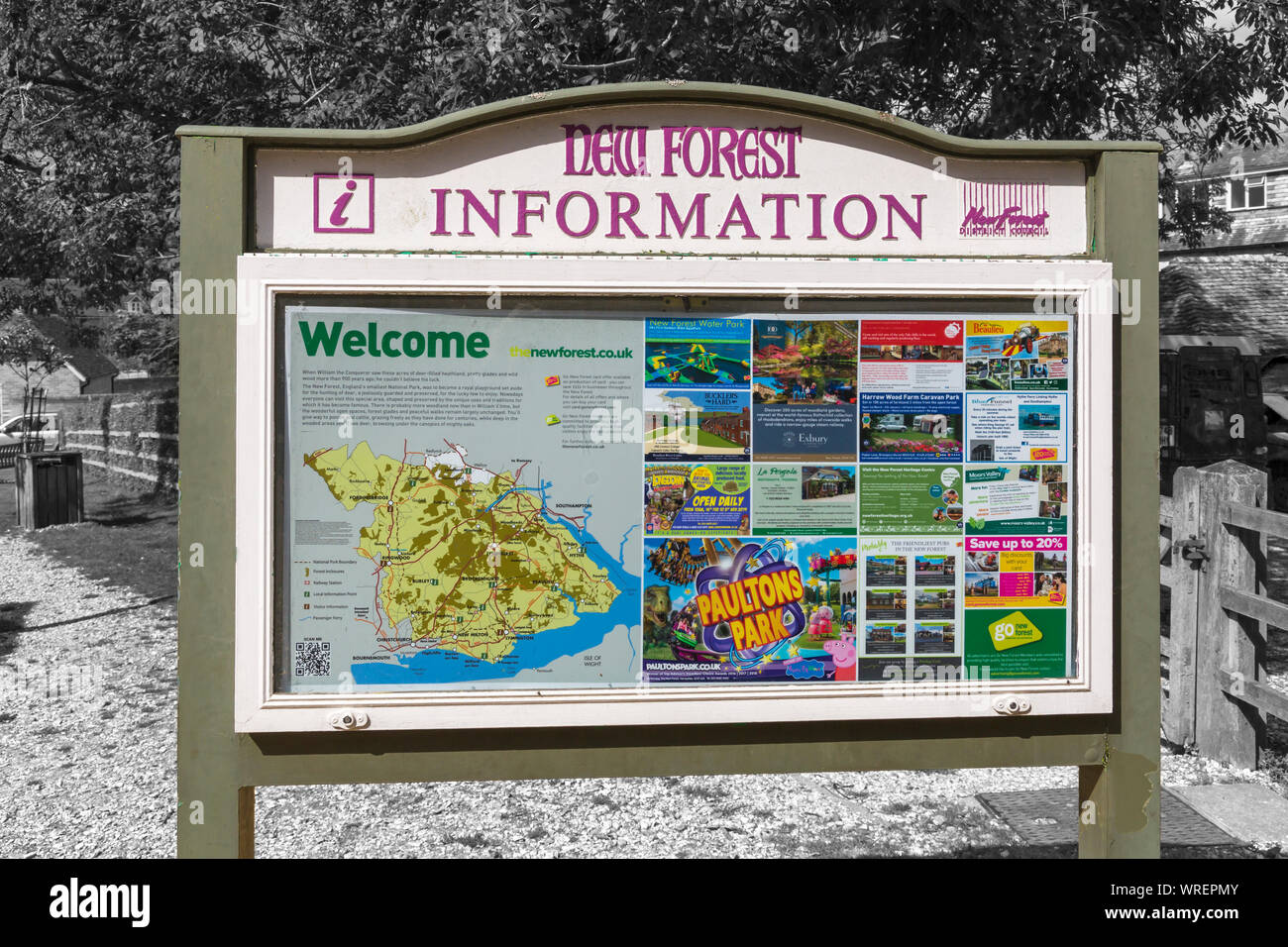 new-forest-information-hi-res-stock-photography-and-images-alamy