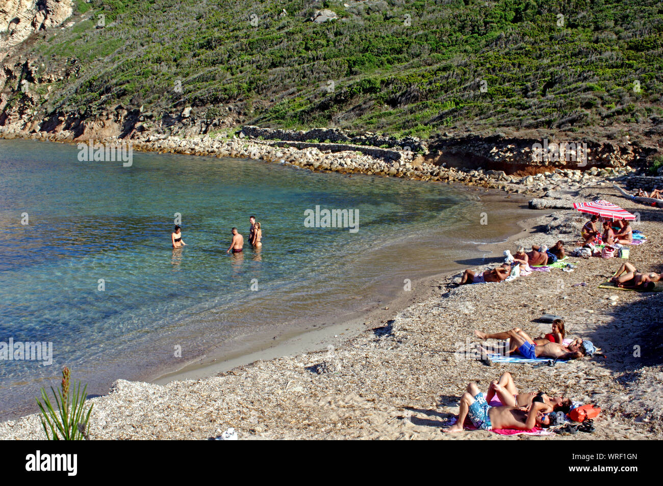 Santa Teresa Gallura, Sardinia, Italy. Cala Sambuco beach Stock Photo -  Alamy