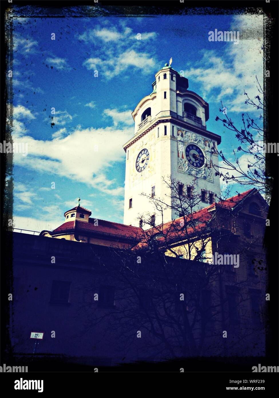 Clock tower view hi-res stock photography and images - Alamy