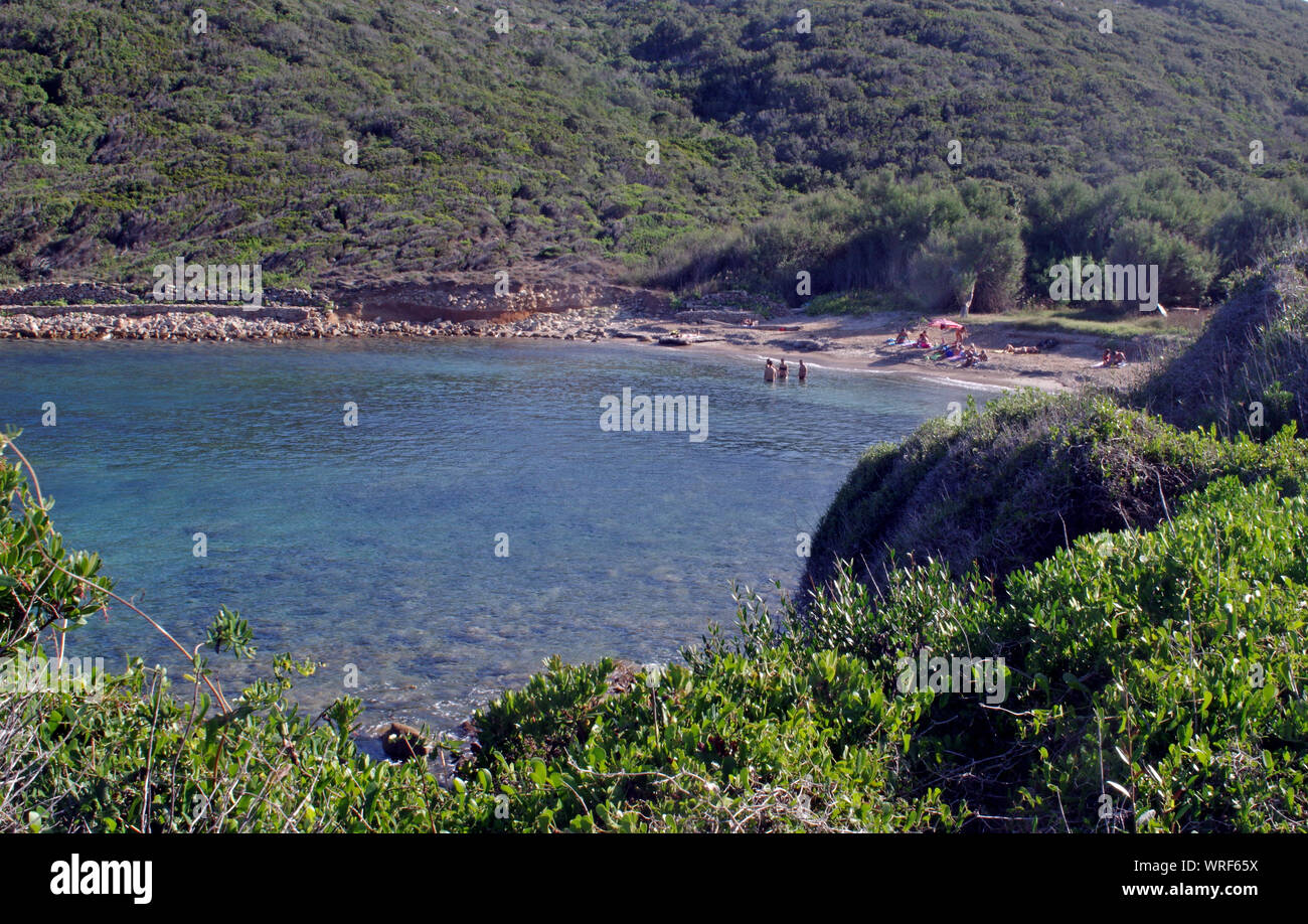Santa Teresa Gallura, Sardinia, Italy. Cala Sambuco beach Stock Photo -  Alamy