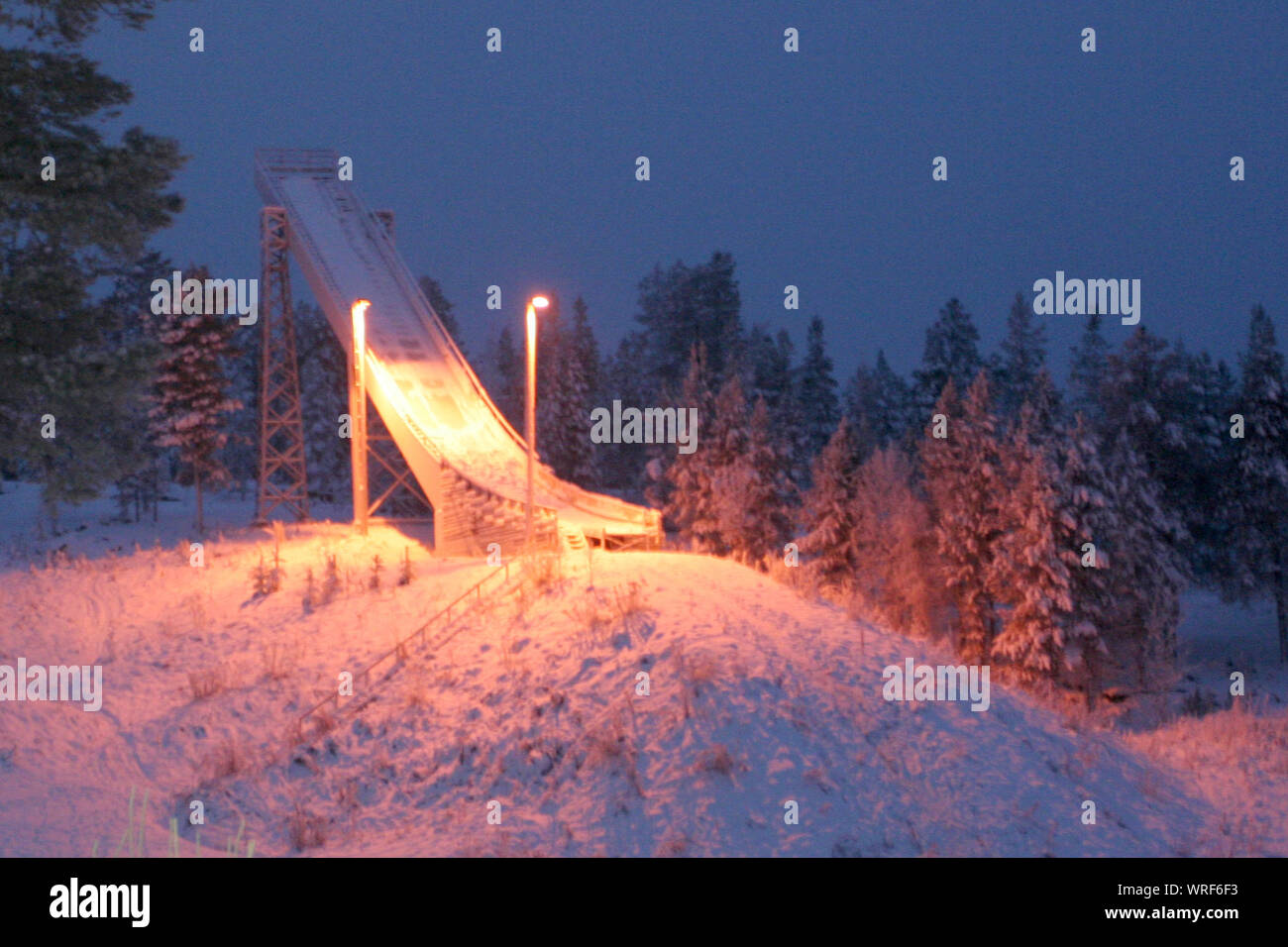 Ski_jumping_hill hi-res stock photography and images - Alamy