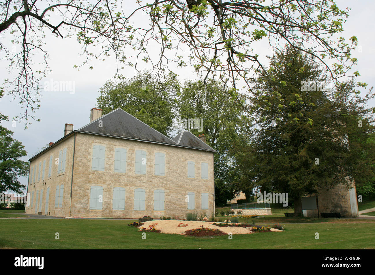 mansion in surgères (france) Stock Photo