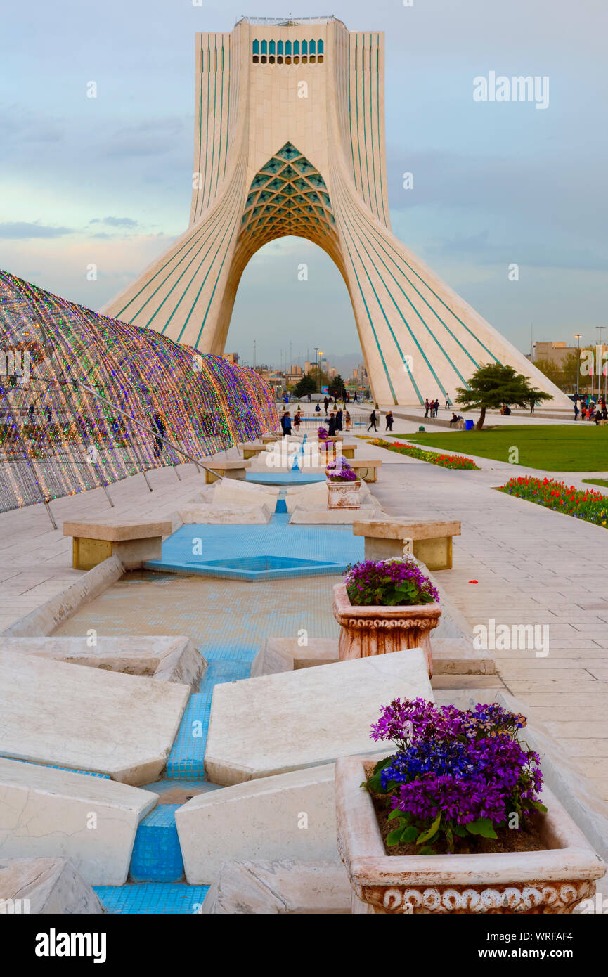 Azadi Tower or Borj-e Azadi tower or Freedom Monument formerly known as ...