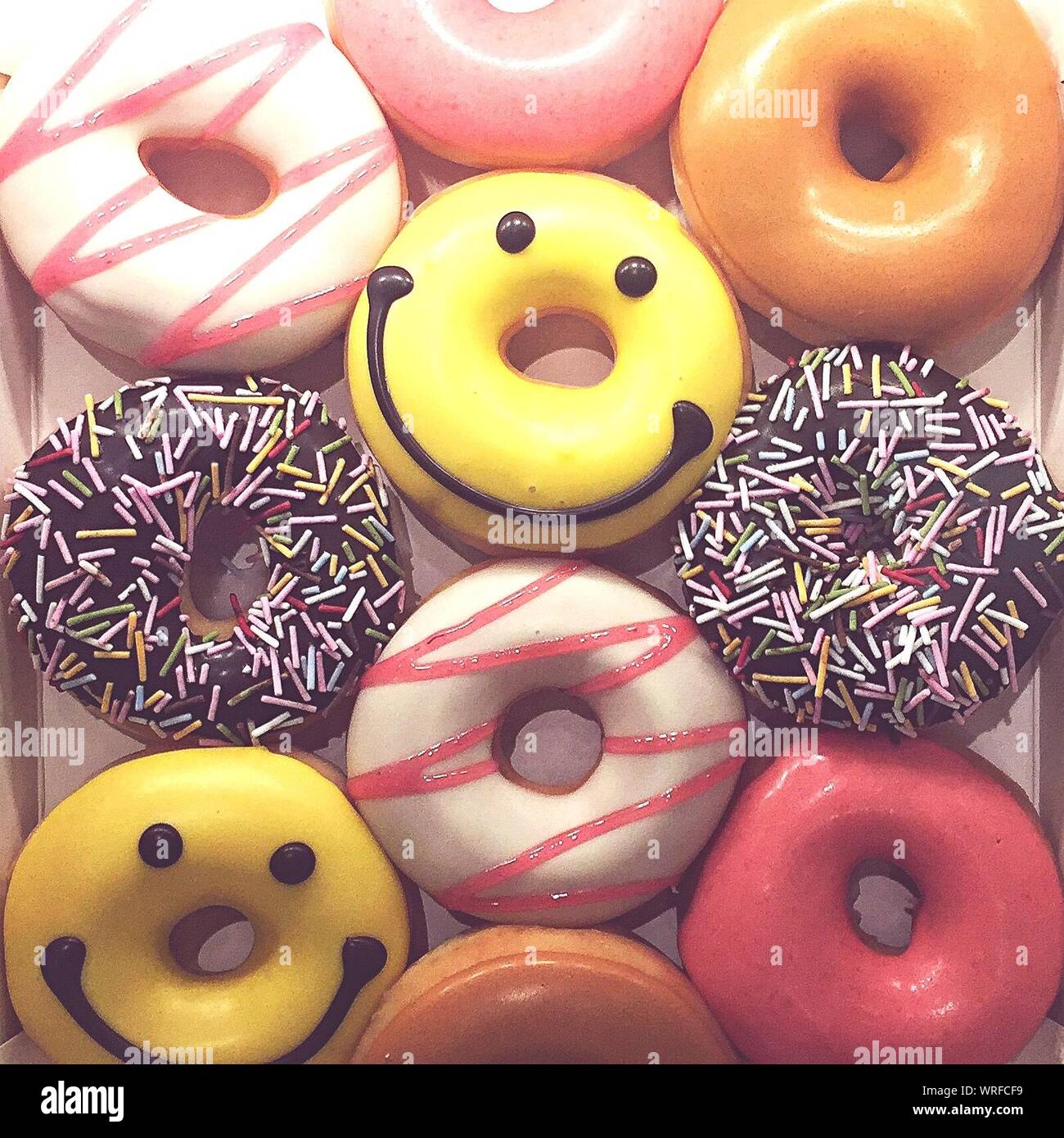 Donut Smiley Face High Resolution Stock Photography and Images - Alamy