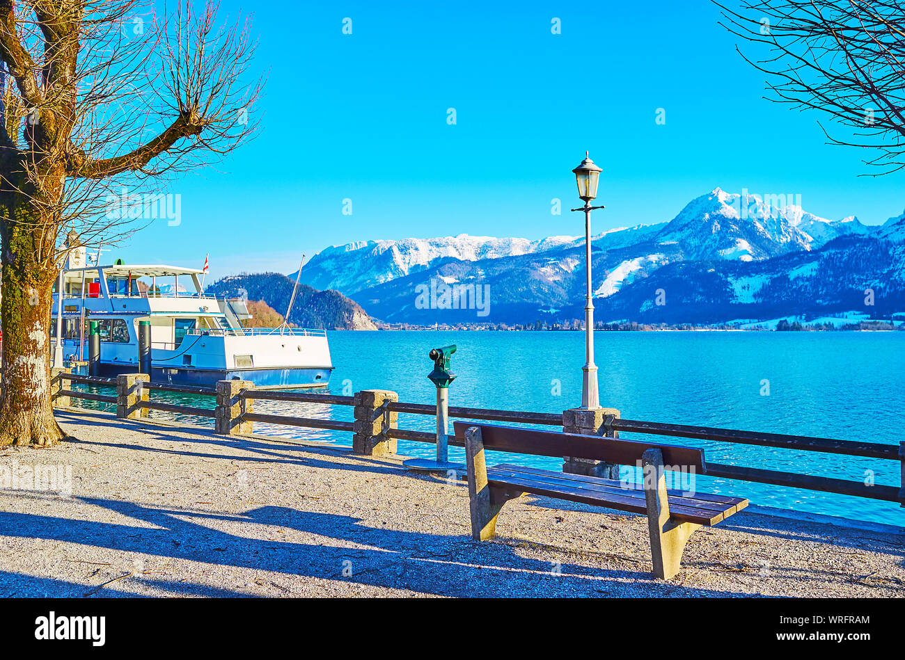 The Surface Of The Lake Ripples In The Wind Stock Photos The