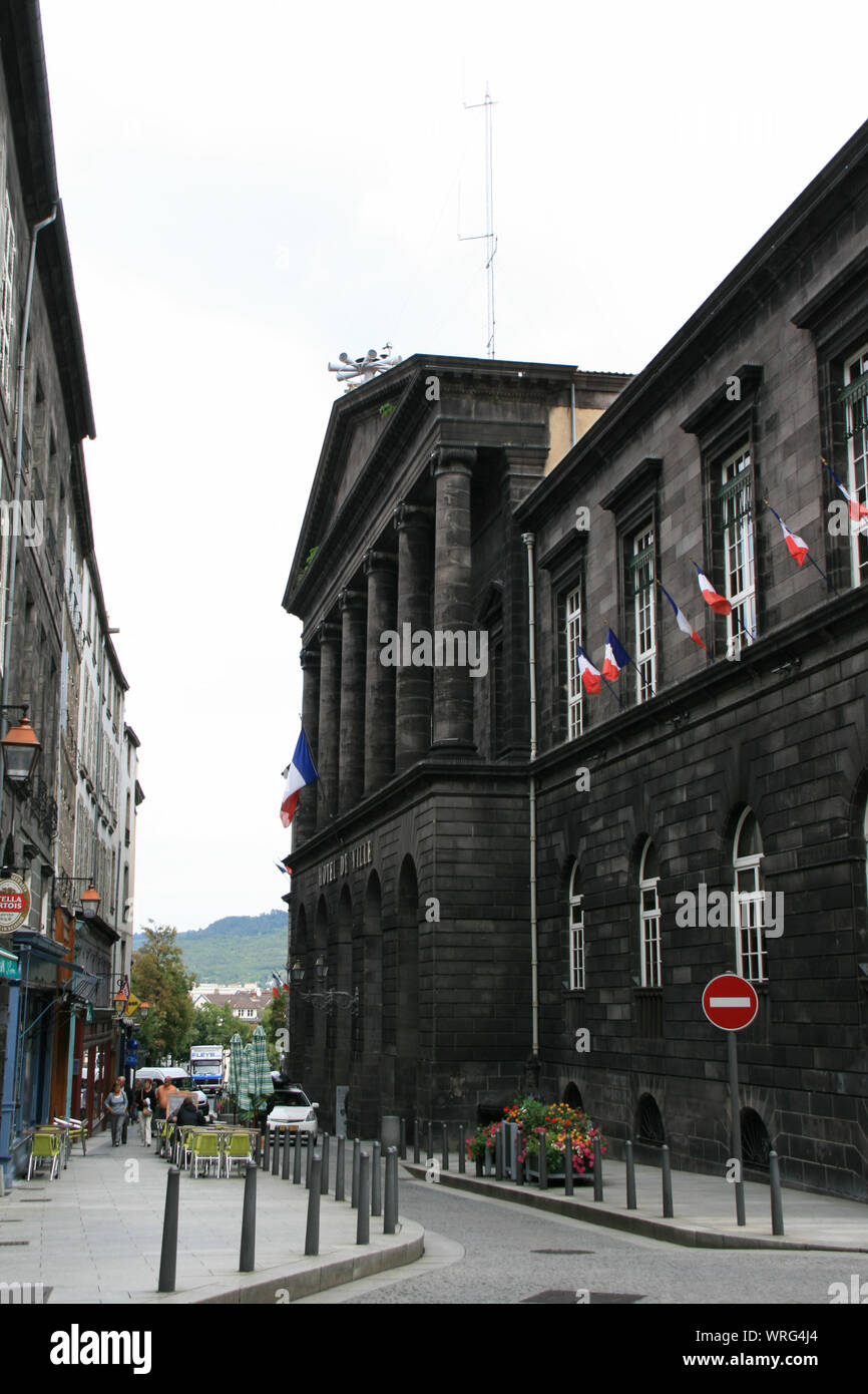 town hall in clermontferrand (auvergne france Stock Photo Alamy