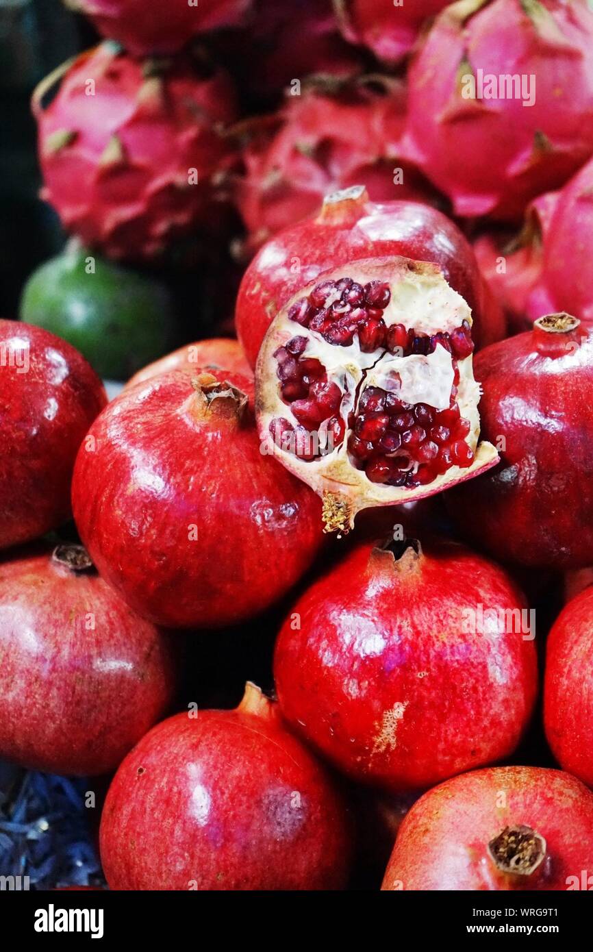 Pomegranate Market High Resolution Stock Photography and Images Alamy