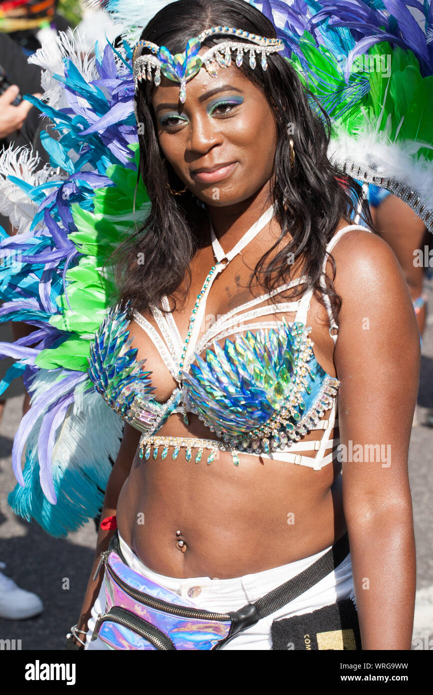 Hackney West Indian Carnival London Stock Photo Alamy