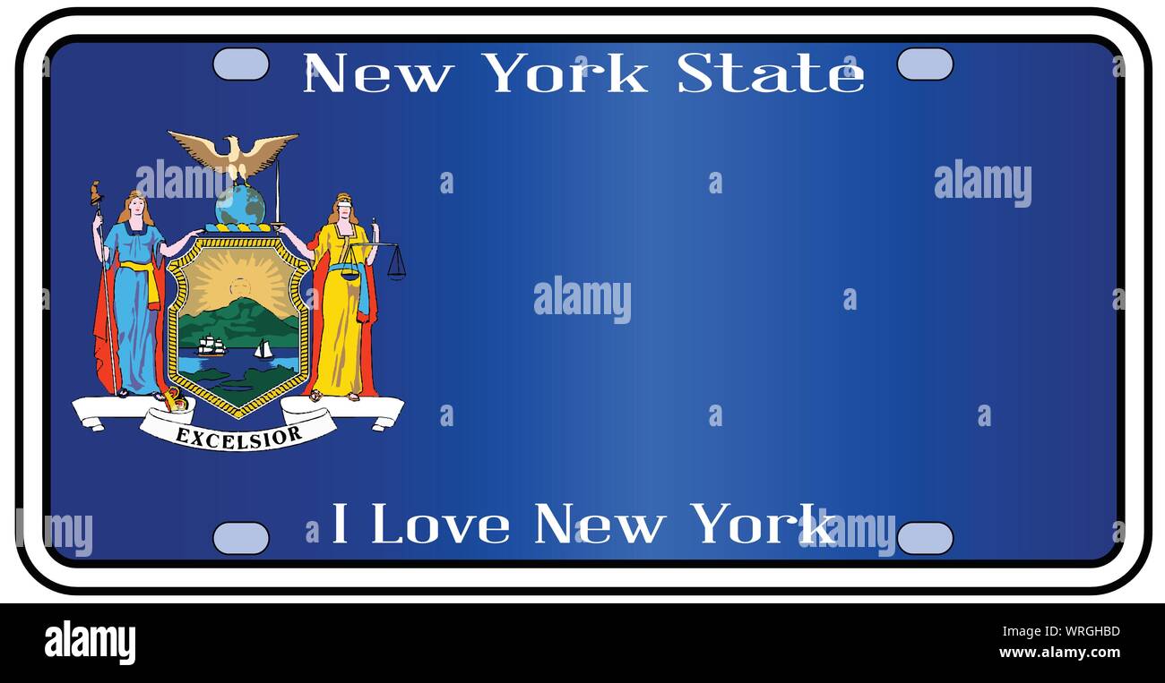 New York State License Plate High Resolution Stock Photography And Images Alamy