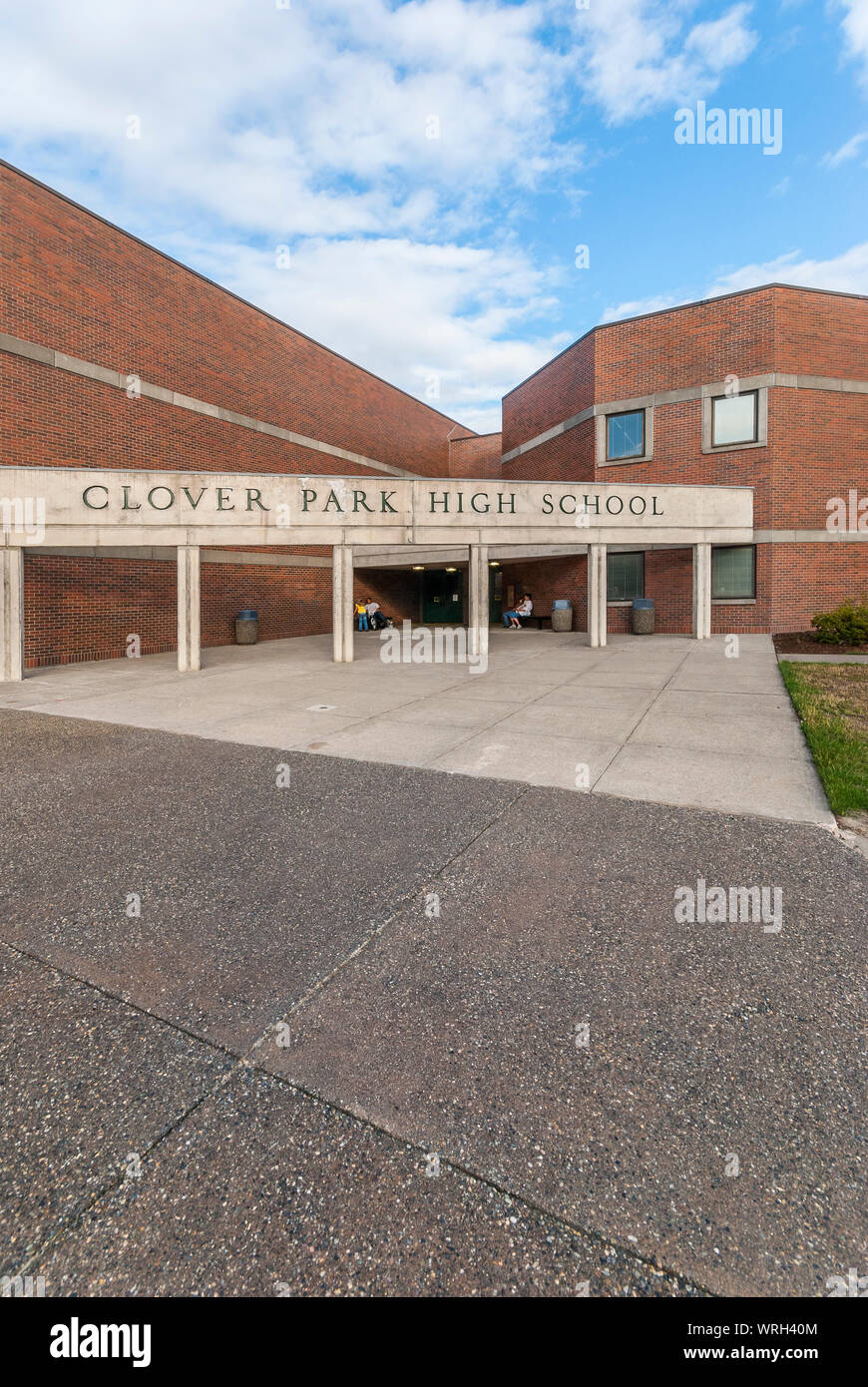 Clover Park High School, Lakewood, Washington Stock Photo Alamy