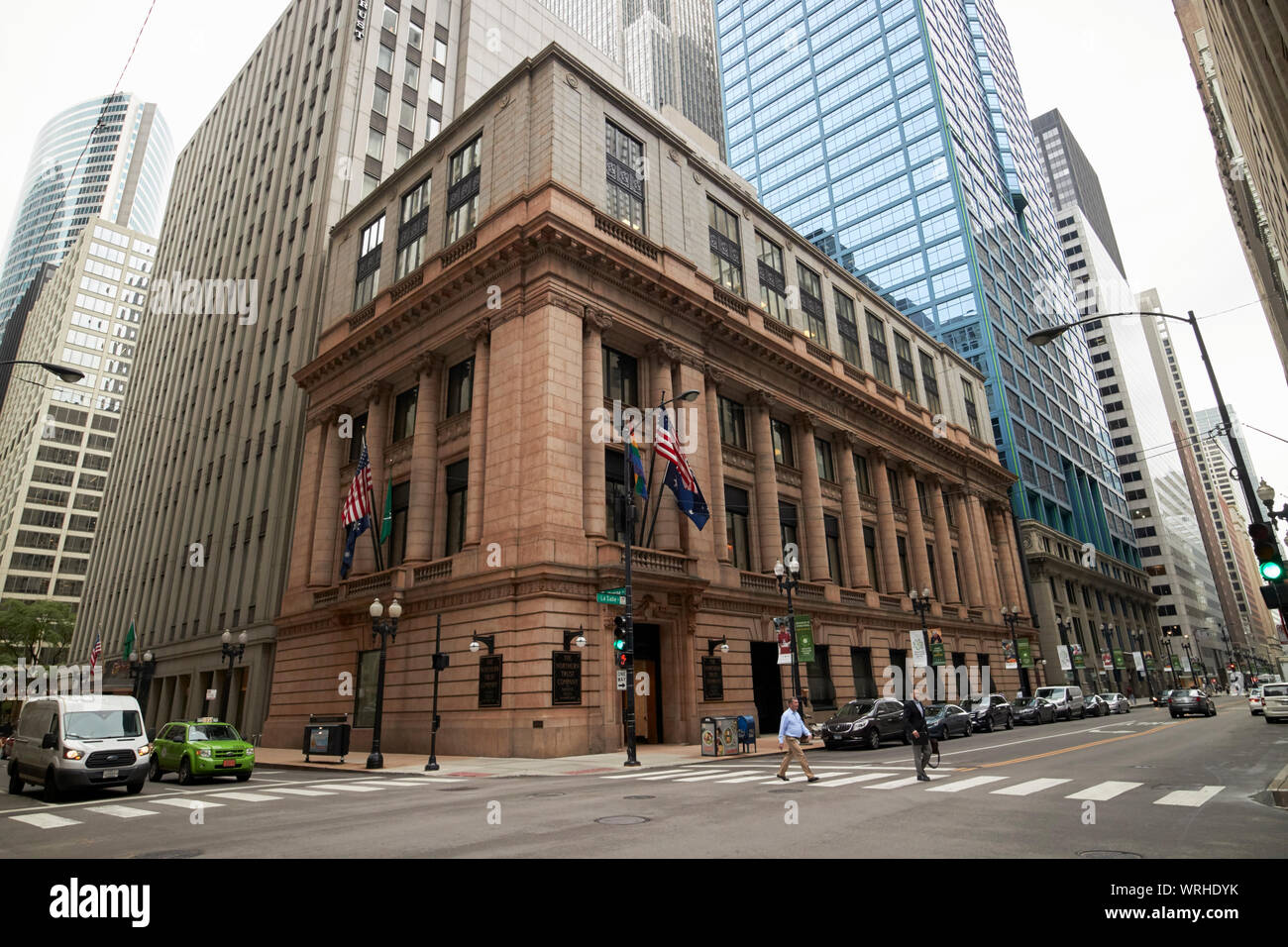 Northern Trust headquarters building Chicago Illinois USA Stock Photo