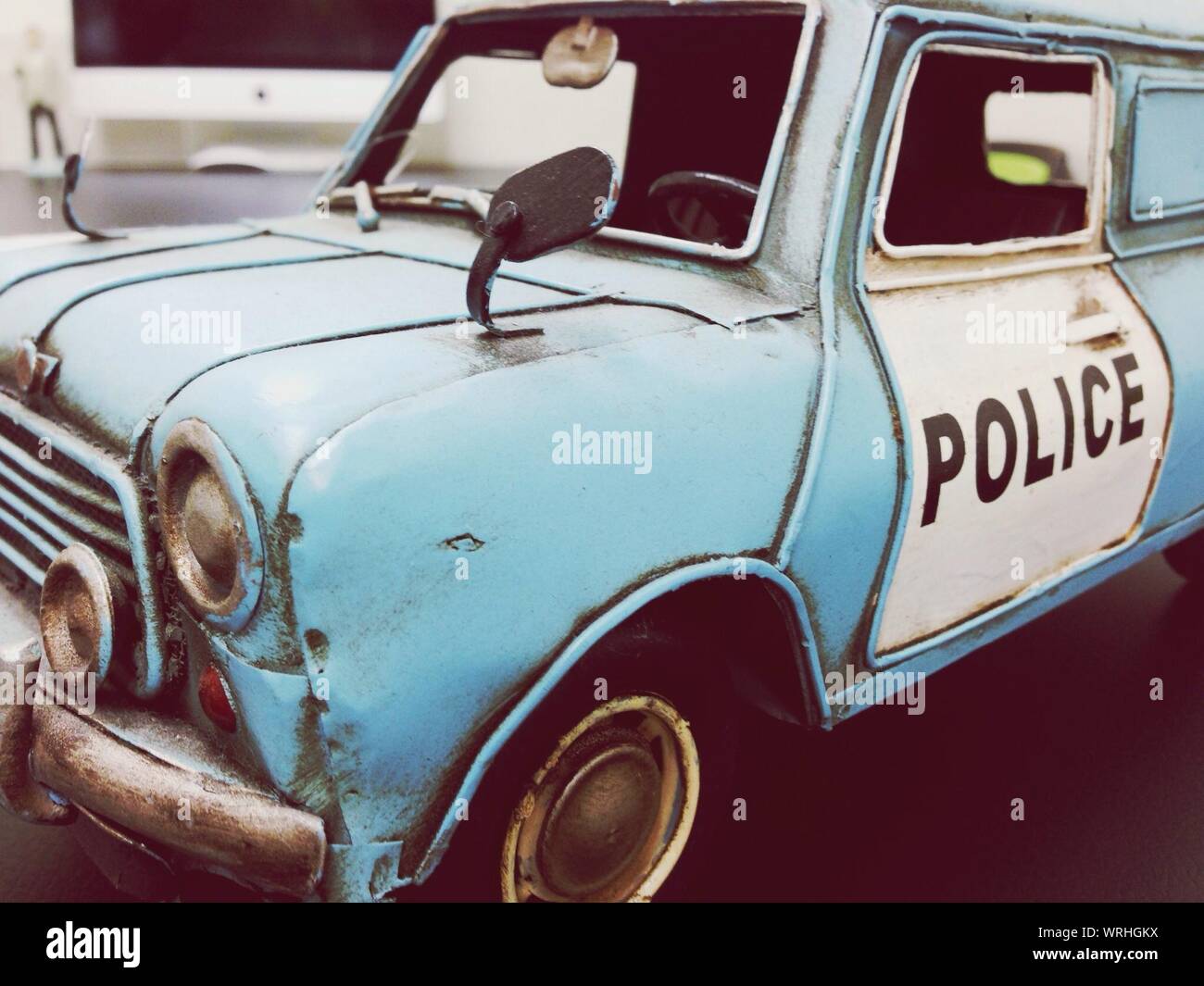 Old Police Car High Resolution Stock Photography and Images - Alamy