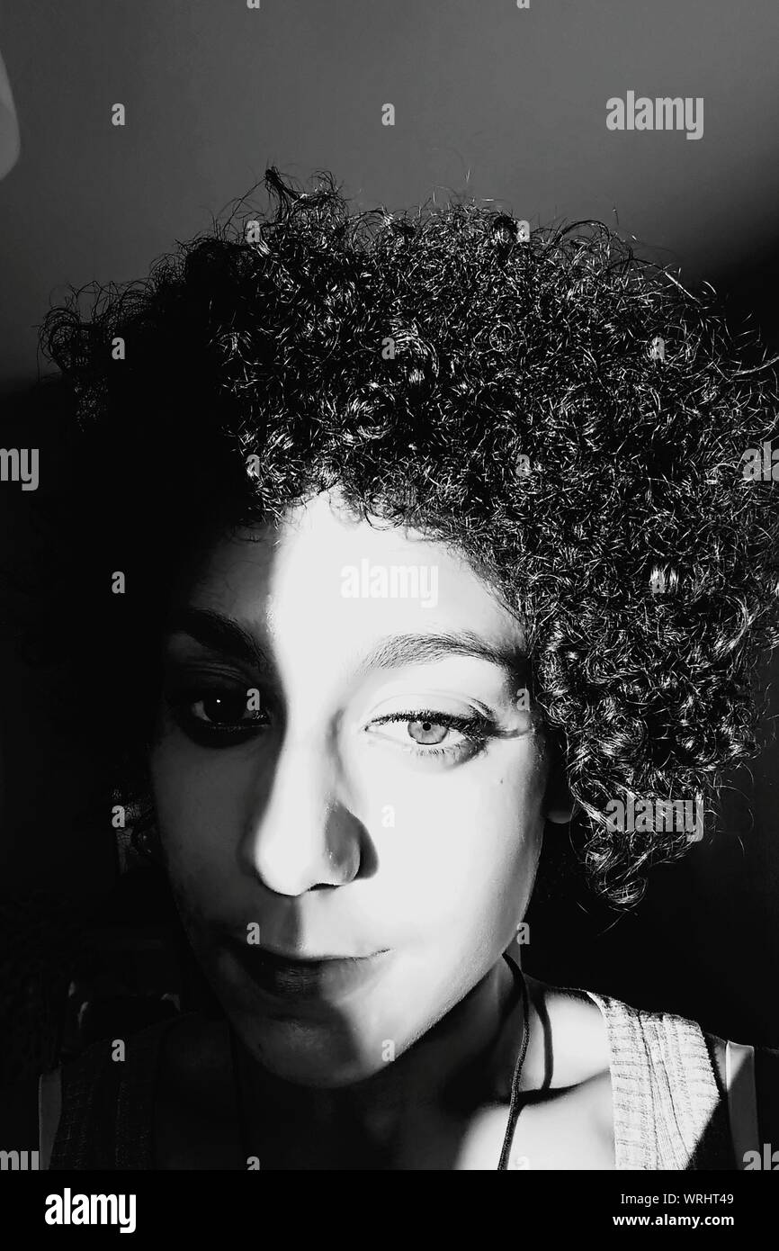 Short curly hi-res stock photography and images - Alamy