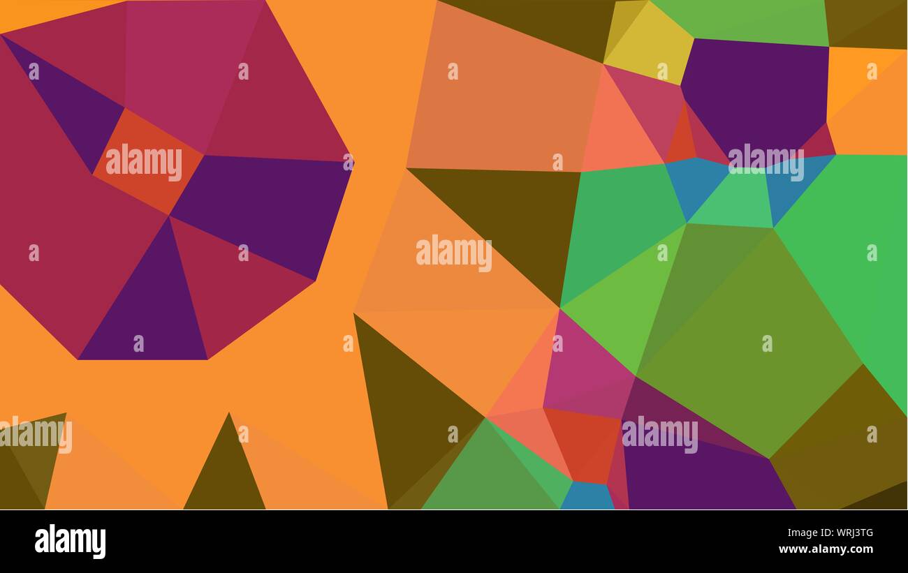 multicolor geometric triangles with dark moderate pink, peru and ...