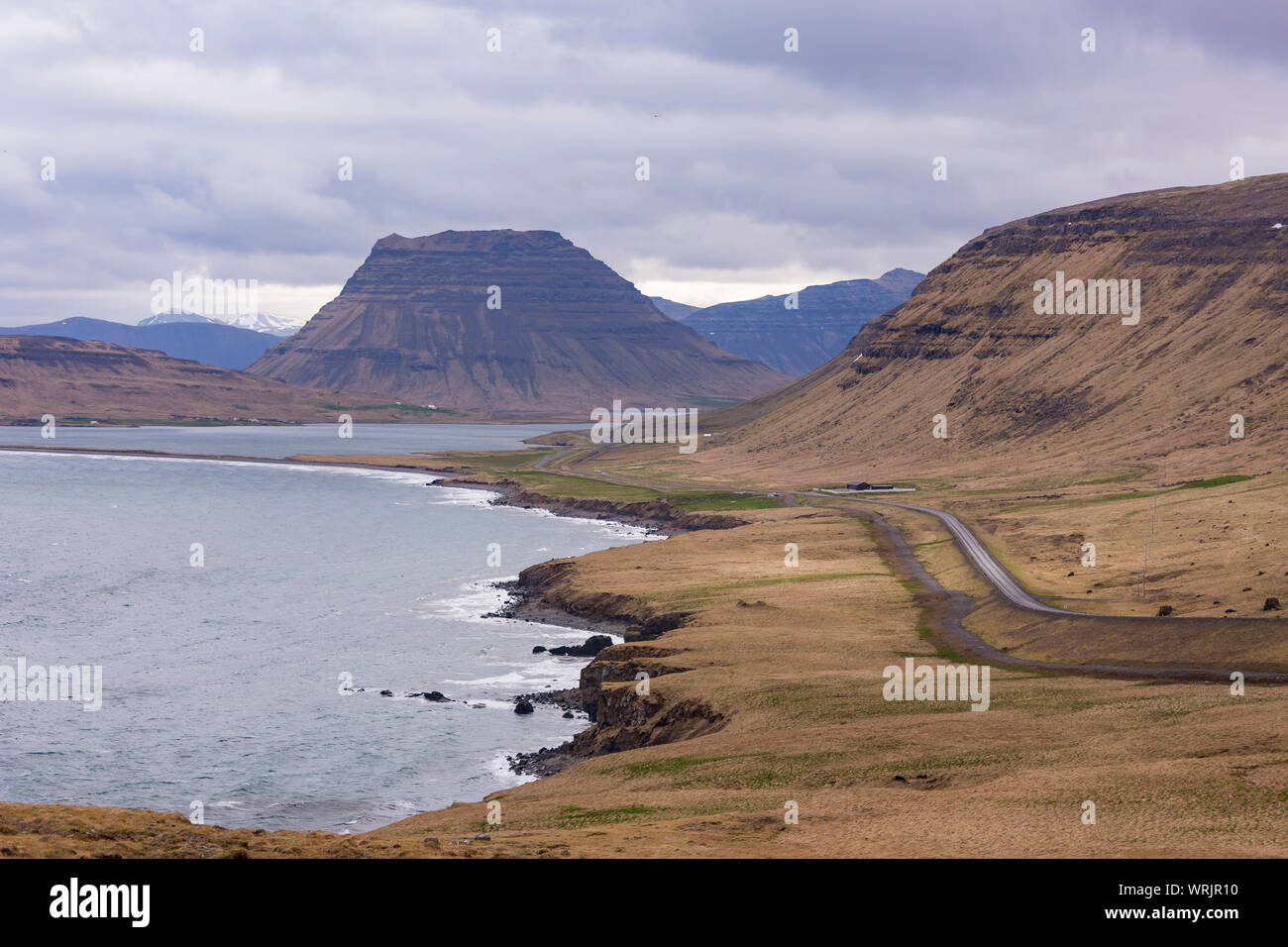 SNAEFELLSNES PENINSULA, ICELAND - Coastal landscape. Stock Photo