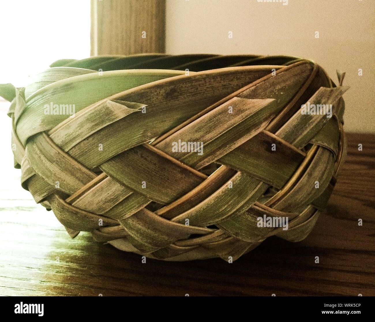 Basket made of palm leaves hires stock photography and images Alamy