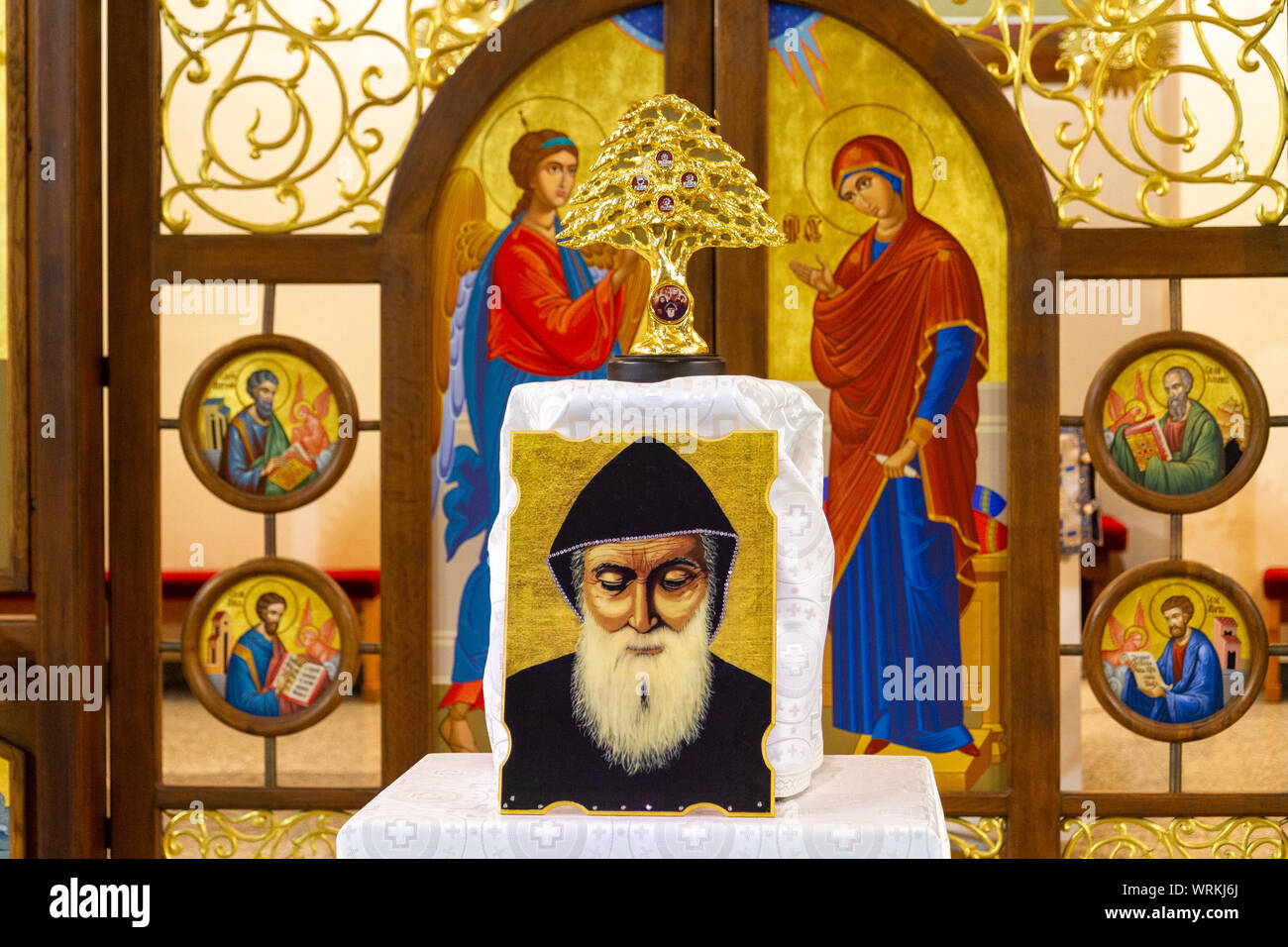 Saint charbel hi-res stock photography and images - Alamy