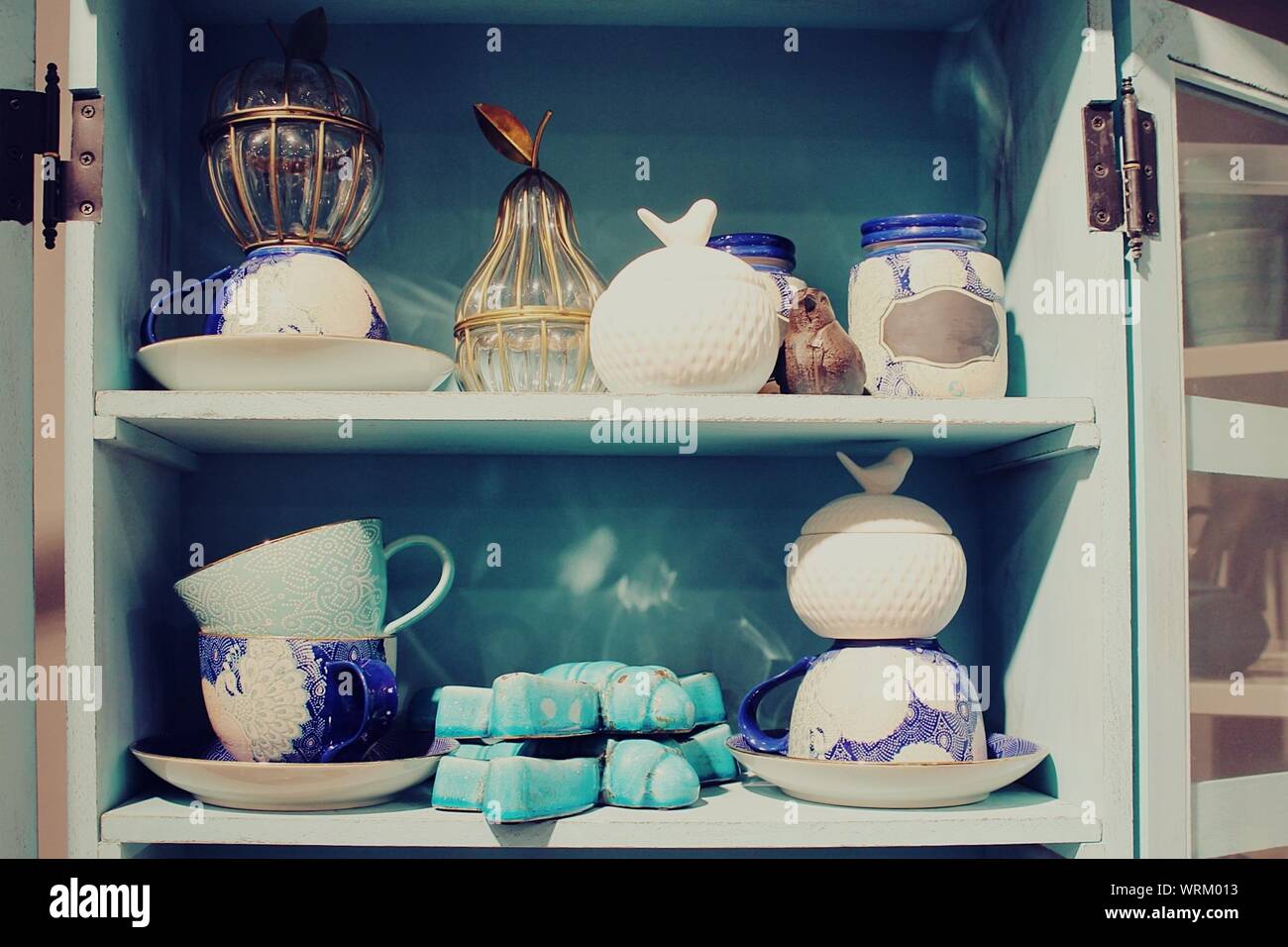 Crockery Cup Cupboard High Resolution Stock Photography and Images Alamy