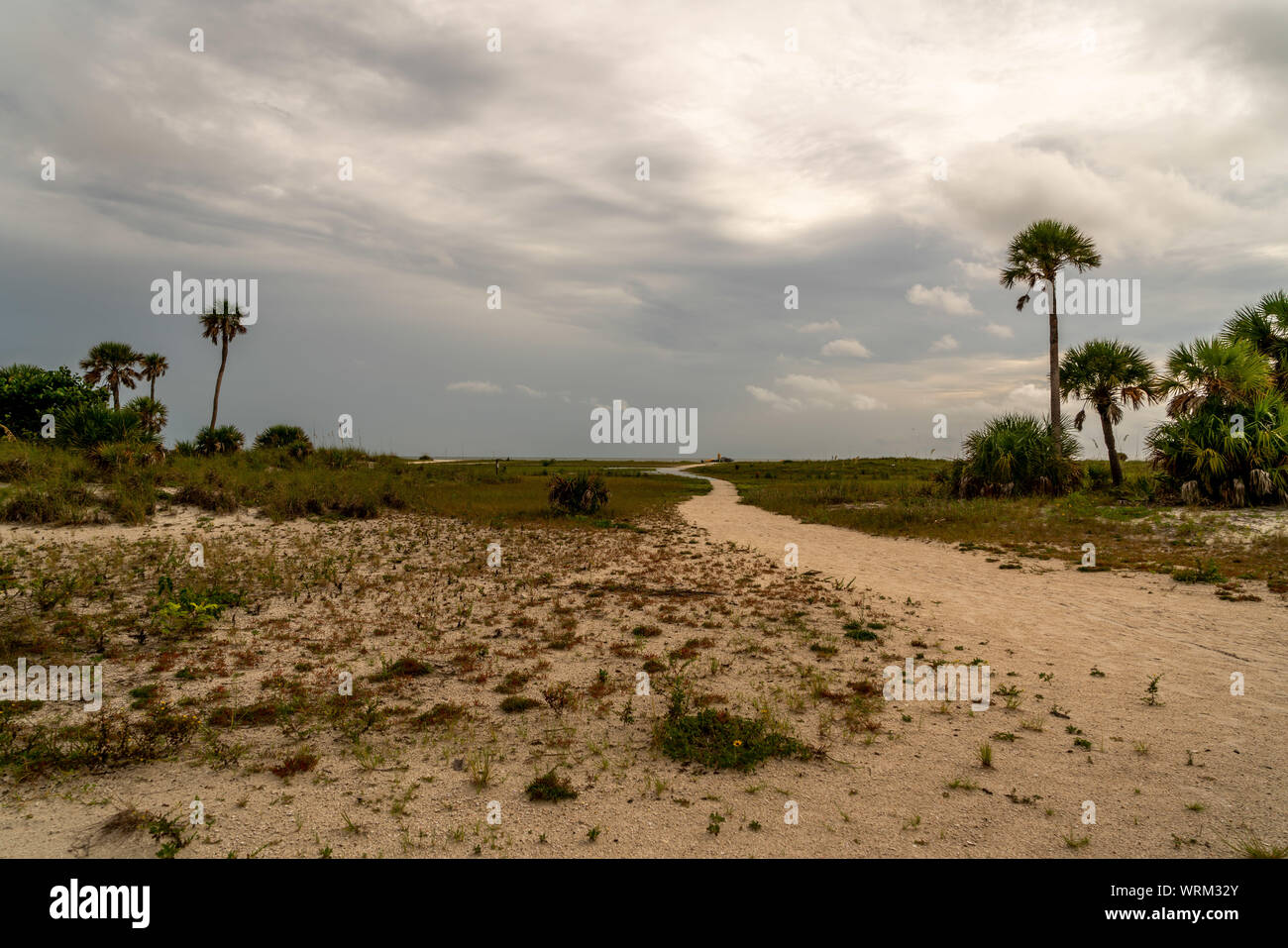 The walkways and sand dunes at Treasure Island Beach in West Central ...