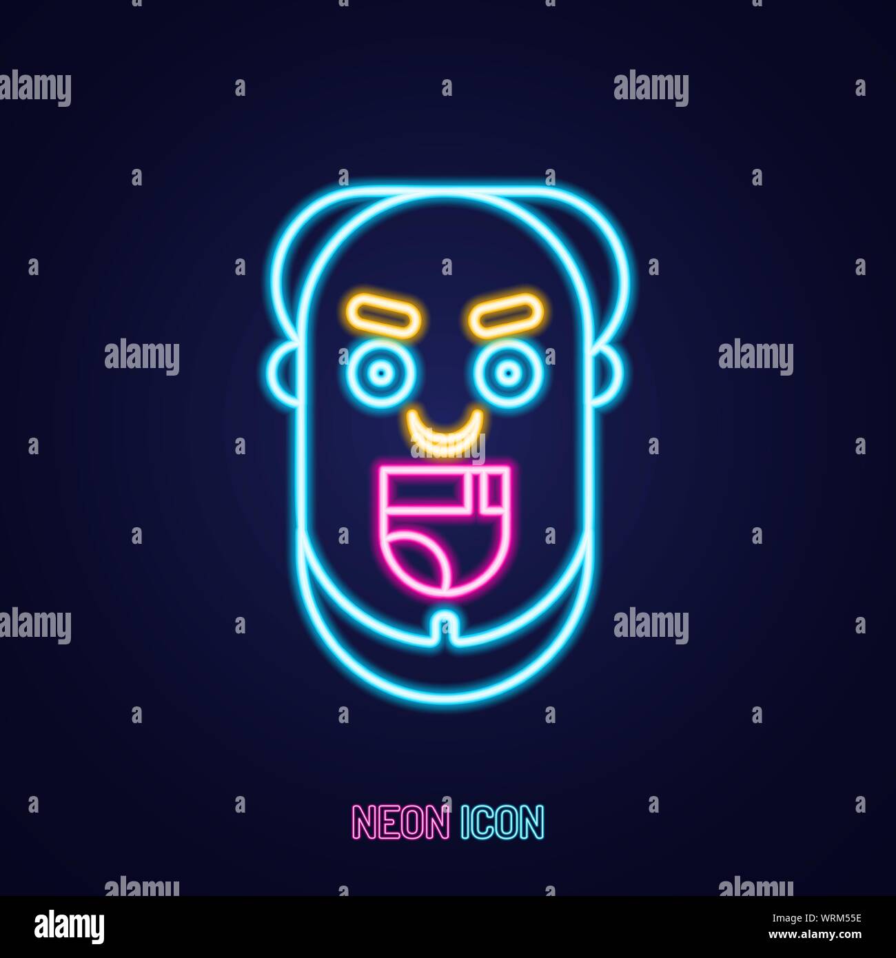 Neon Bright Smiley Face Blue High Resolution Stock Photography And Images Alamy Neon Bright Smiley Face Blue High Resolution Stock Photography And Images Alamy