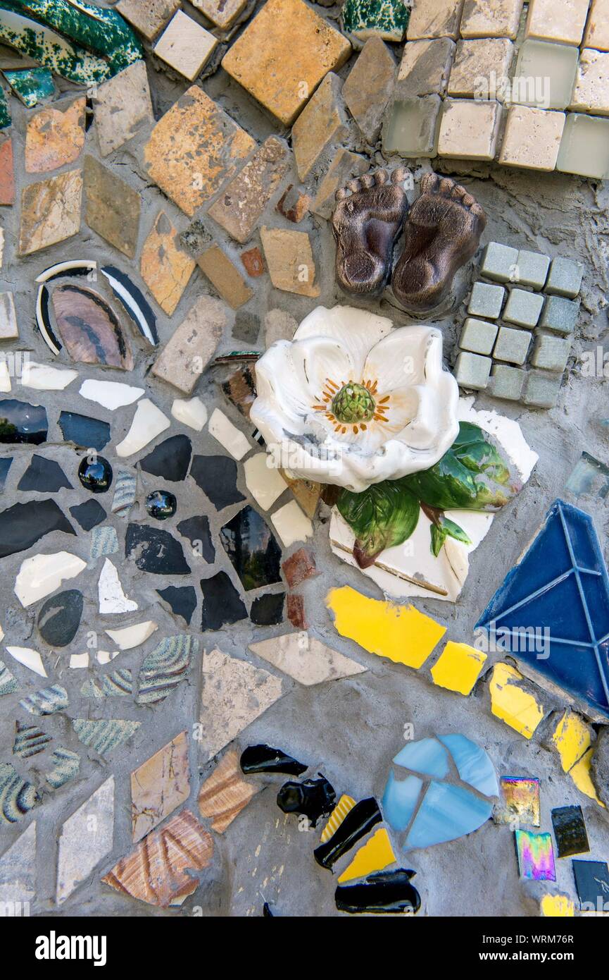 Houston Texas Usa 10th Sep 2019 Mosaics Fashioned From