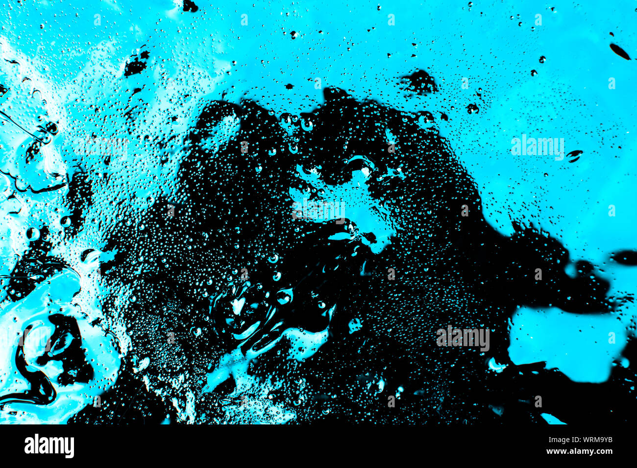 Digital liquid art. Abstract background of colorful fluid or liquid ...