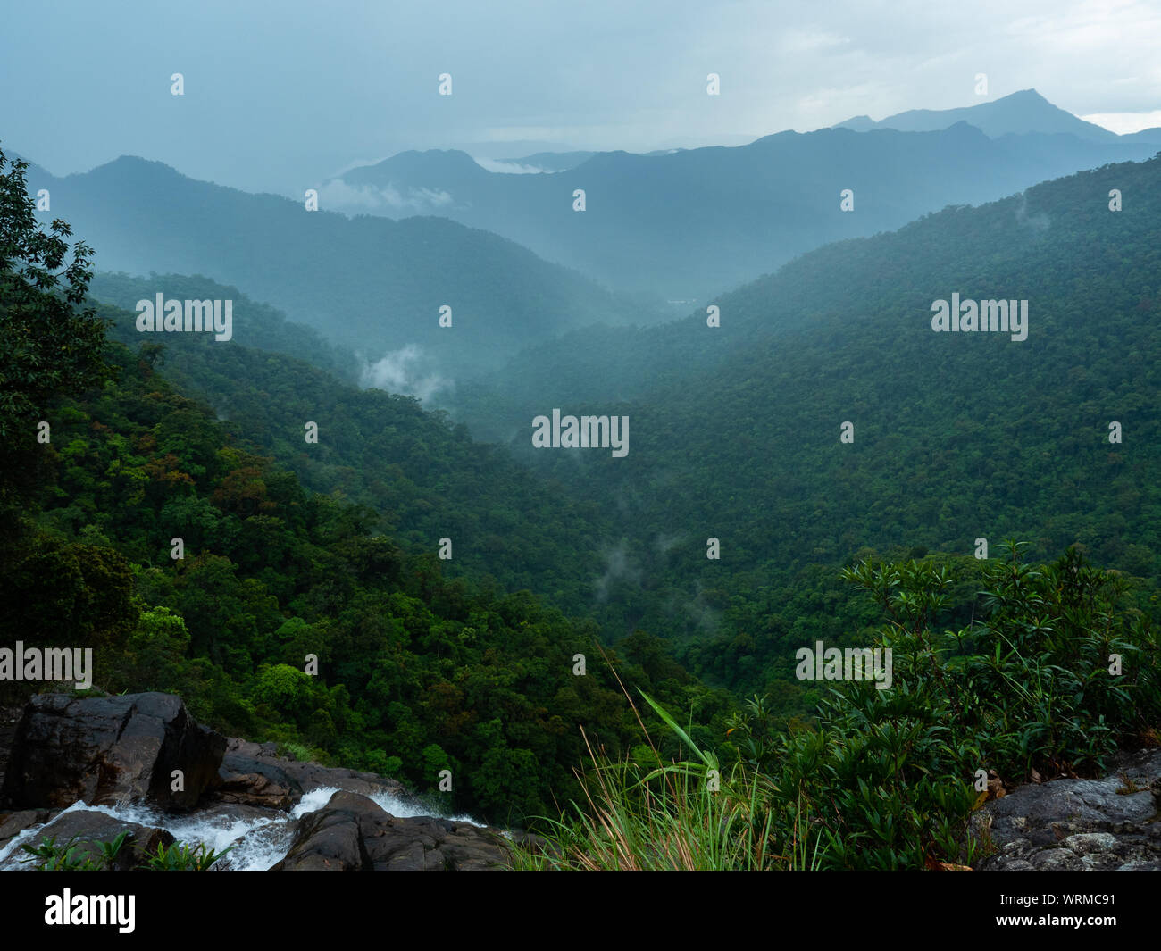 vietnam Bach ma national park view Stock Photo - Alamy