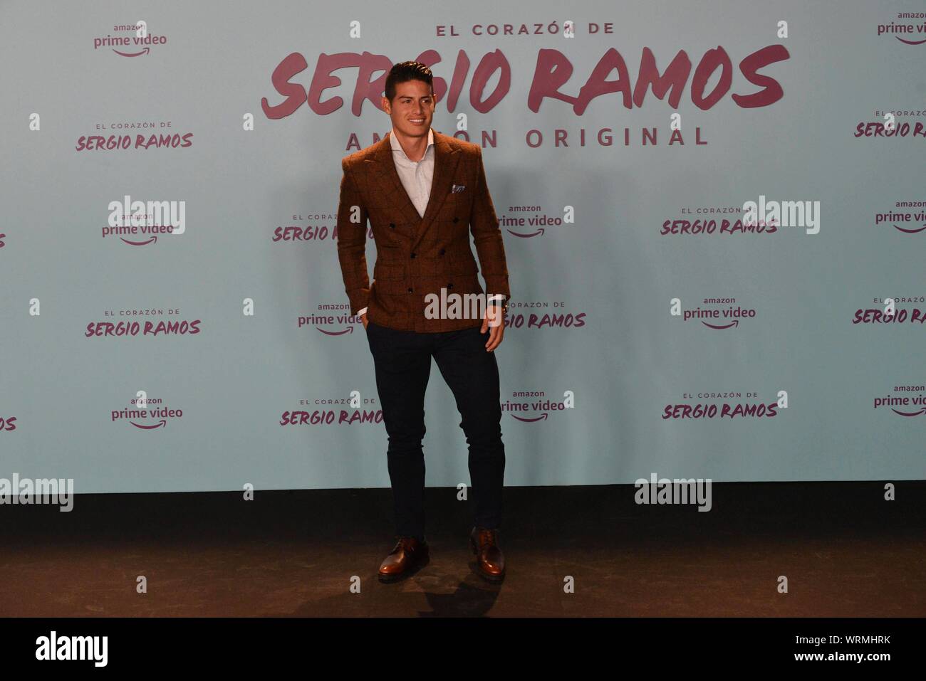 Madrid, Spain. 10th Sep, 2019. JAMES RODRIGUEZ DURING AT PHOTOCALL FOR  PREMIERE DOCUMENTARY FILM "EL CORAZON