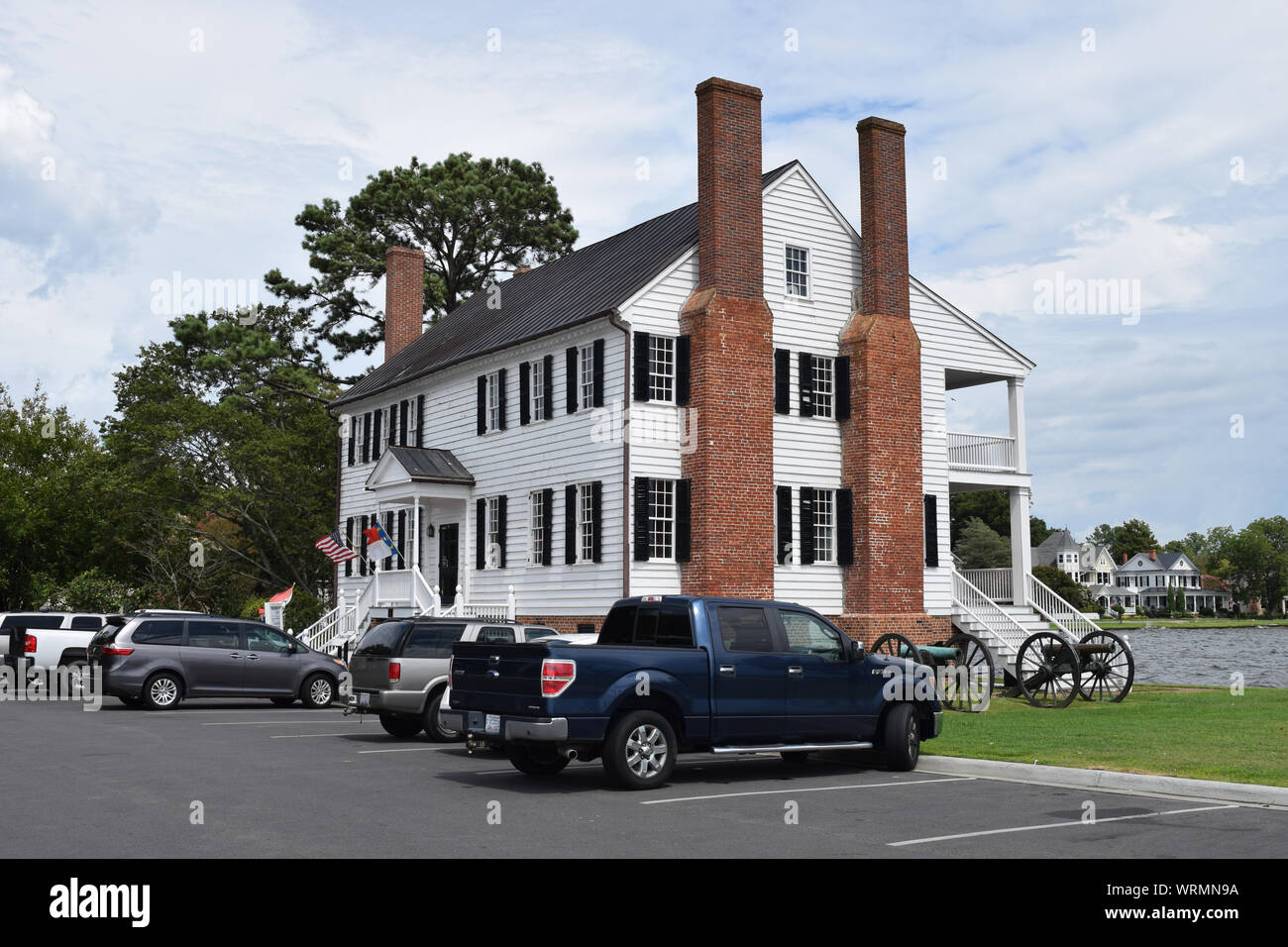 The Penelope Barker House located in Edenton, North Carolina Stock