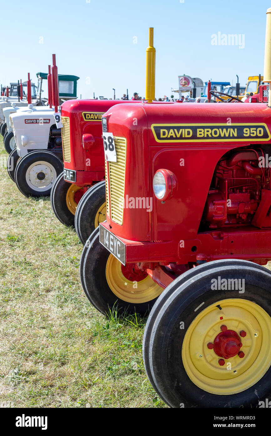 Blandford Forum.Dorset.United Kingdom.August 24th 2019.A row of