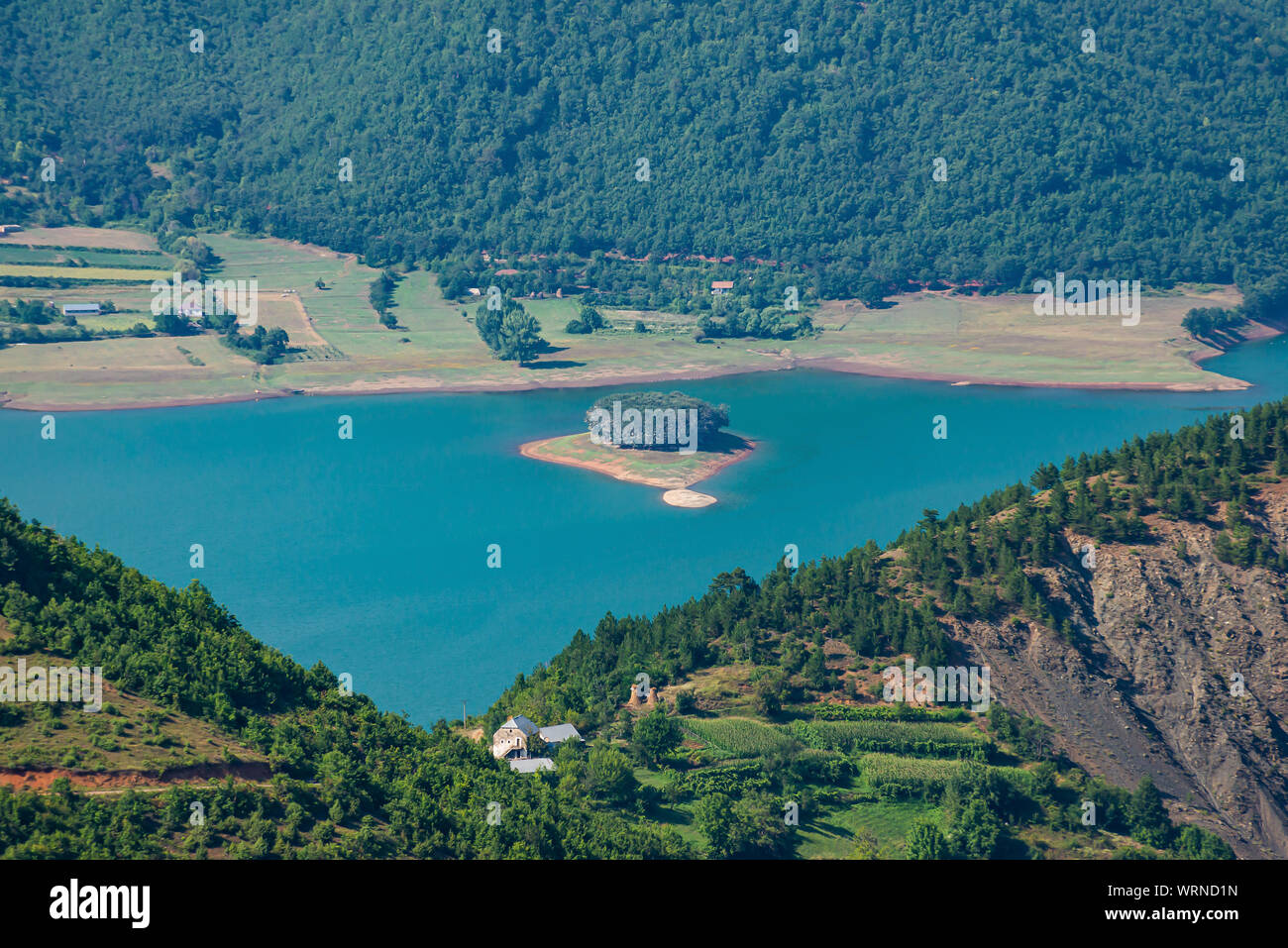 Fierza reservoir, albania hi-res stock photography and images - Alamy
