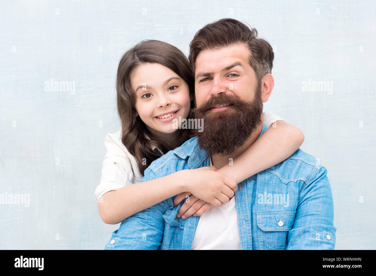 Family hug. Strengthening father daughter relationships. Child and ...