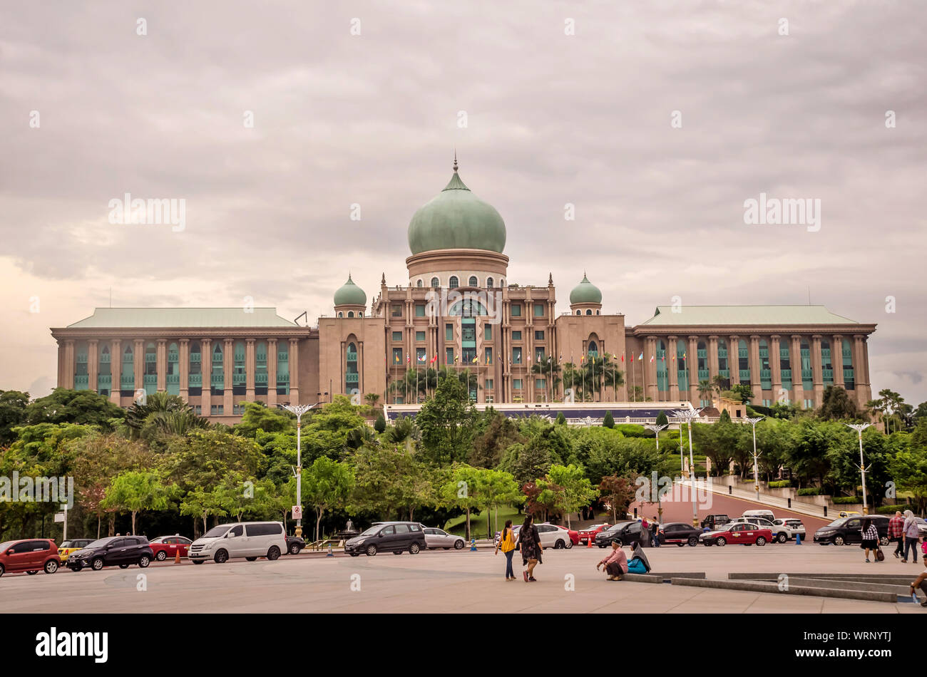Perdana Putra Is The Office Of The Prime Minister Of Malaysia Also Federal Government Legislative Building Located On The Main Hill In Putrajaya Stock Photo Alamy