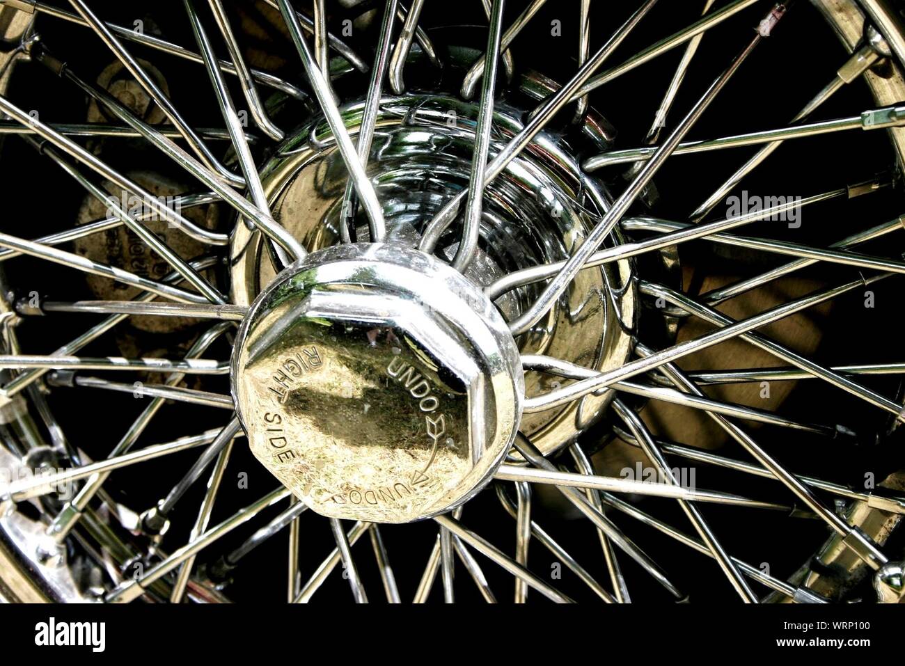 Old Spoke Car Wheel High Resolution Stock Photography And Images Alamy