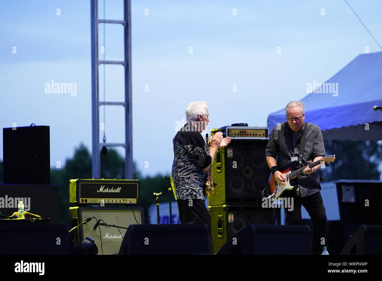 Rare Earth Music band at Fond du Lac County Fair Stock Photo Alamy