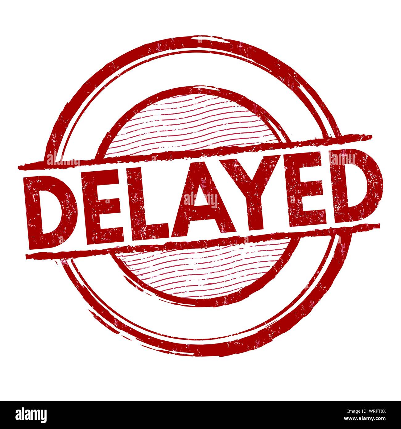 delayed-sign-or-stamp-on-white-background-vector-illustration-stock