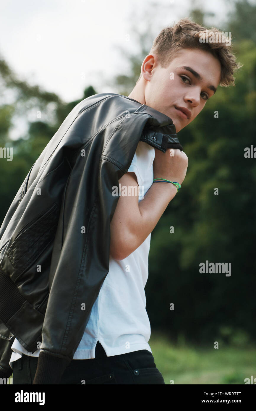 teenage leather jacket