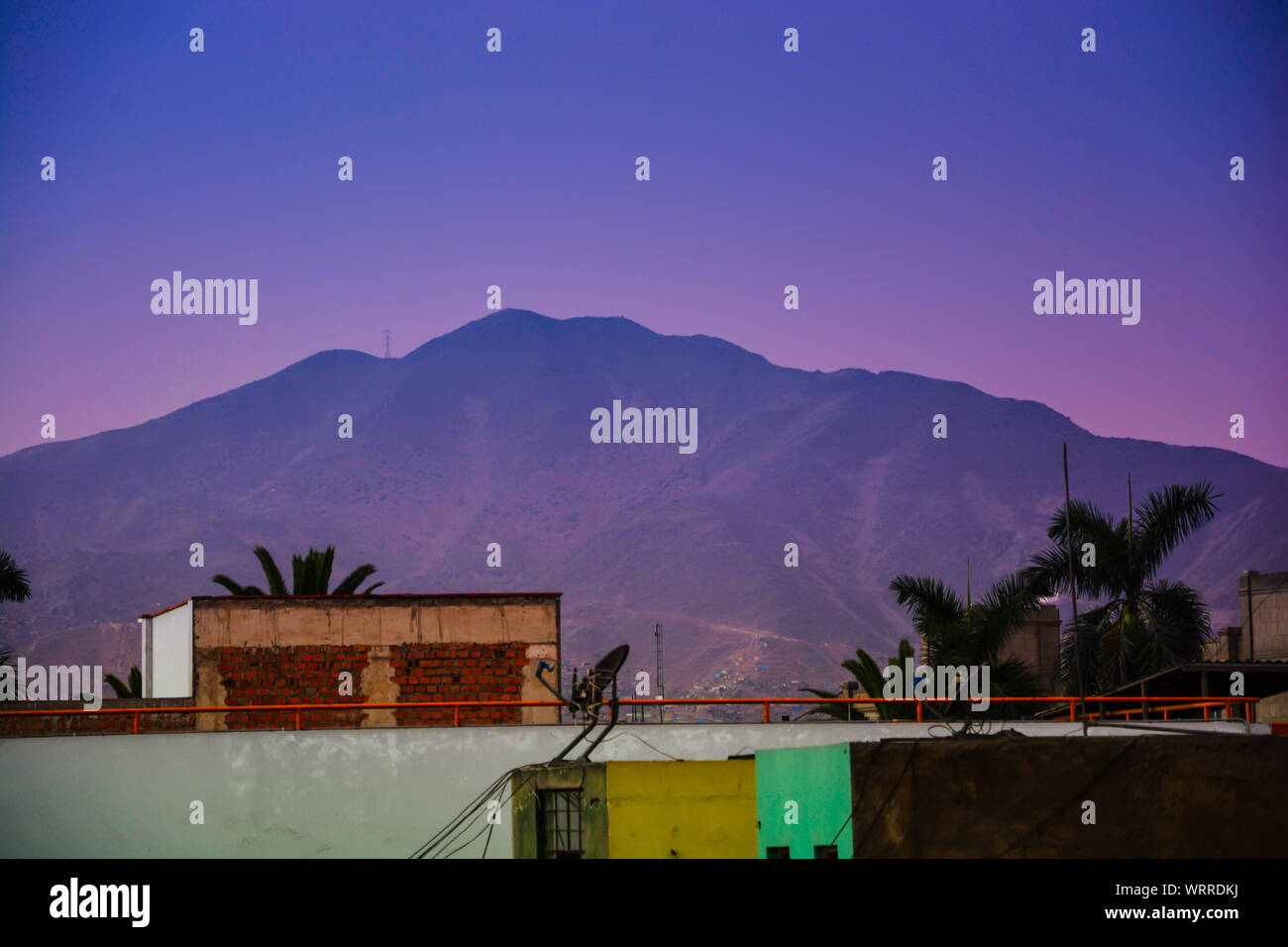Peru lima city skyline hi-res stock photography and images - Alamy