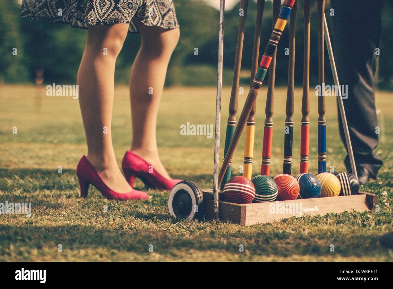 Croquet hires stock photography and images Alamy