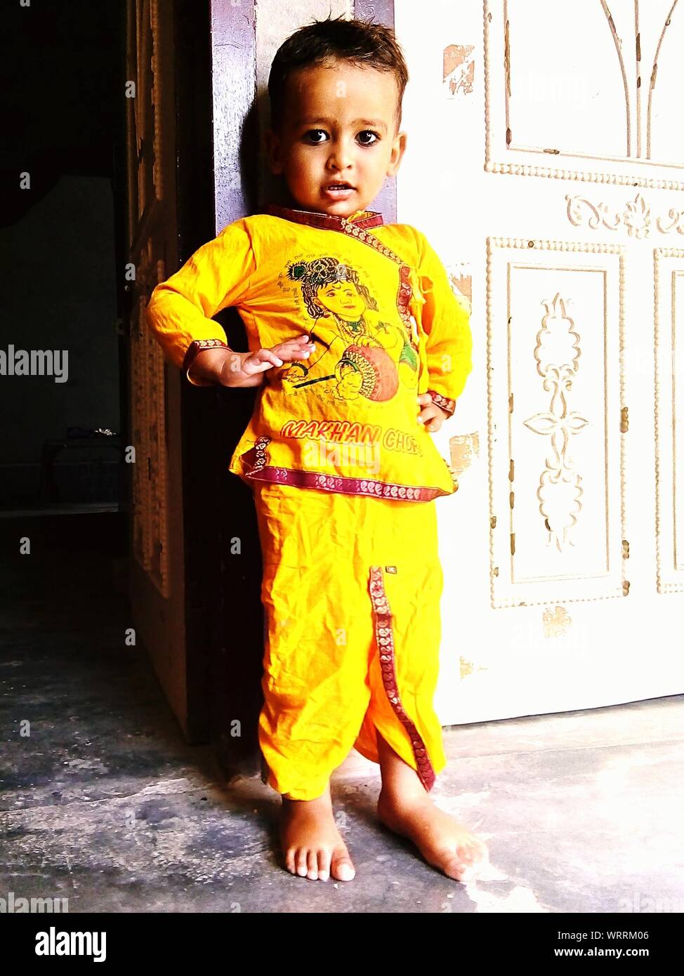 Boy as krishna hires stock photography and images Alamy
